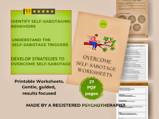 OVERCOME SELF SABOTAGE WORKSHEETS™
