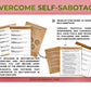 OVERCOME SELF SABOTAGE WORKSHEETS™
