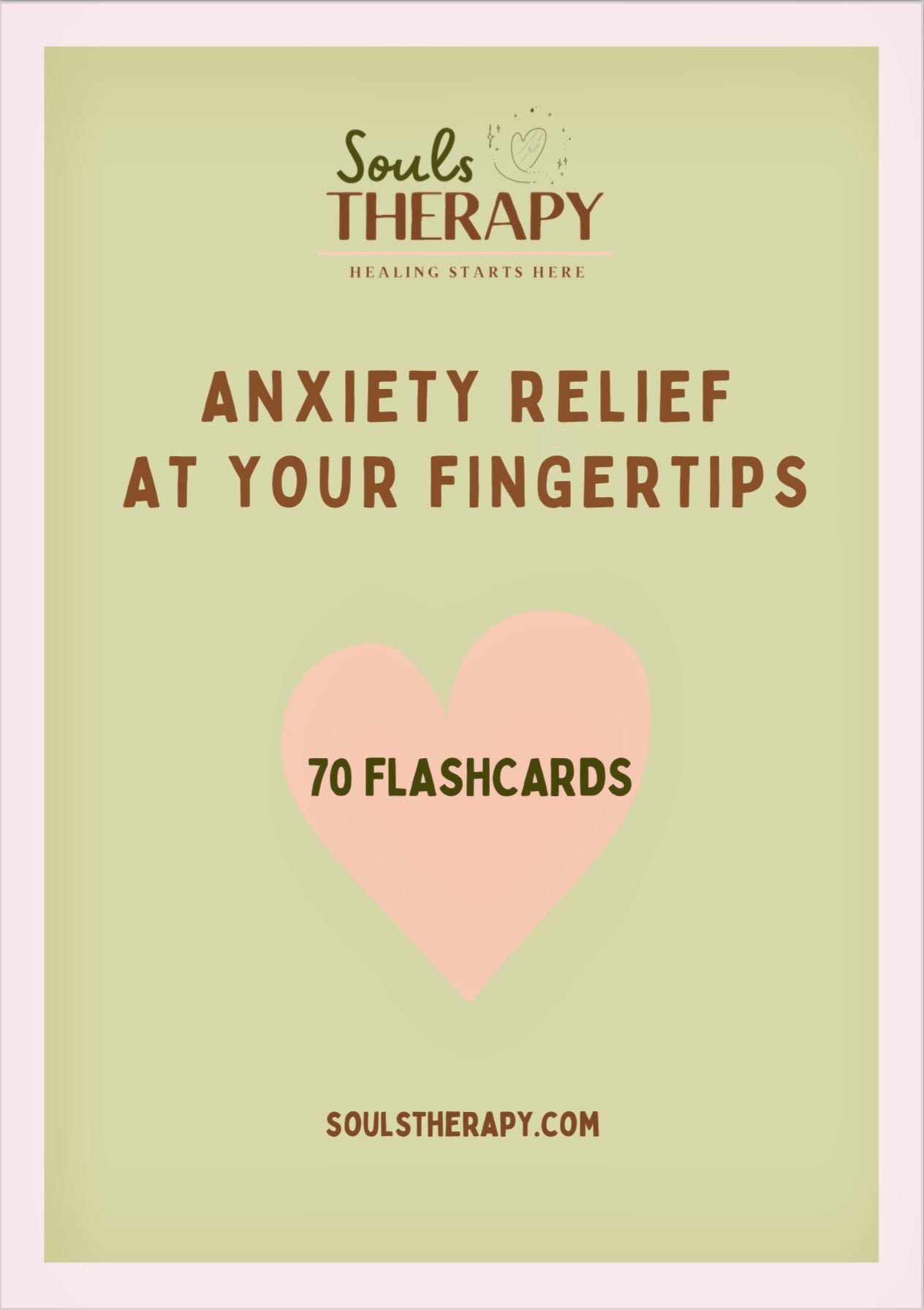 ANXIETY RELIEF AT YOUR FINGERTIPS