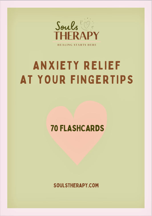 ANXIETY RELIEF AT YOUR FINGERTIPS