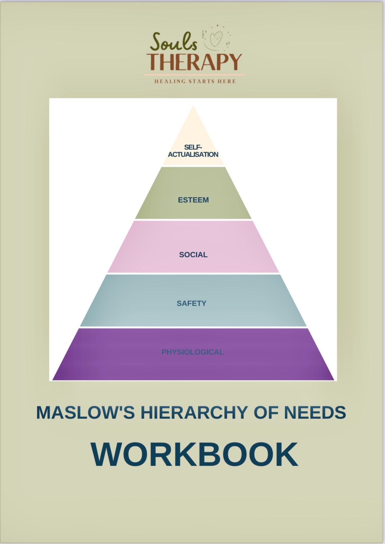 MASLOW'S HIERARCHY OF NEEDS WORKBOOK