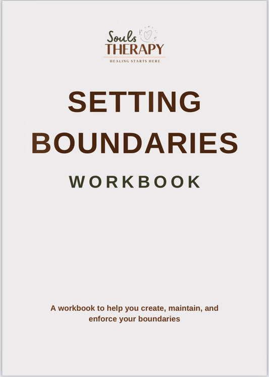 SETTING BOUNDARIES WORKBOOK AND WORKSHEETS