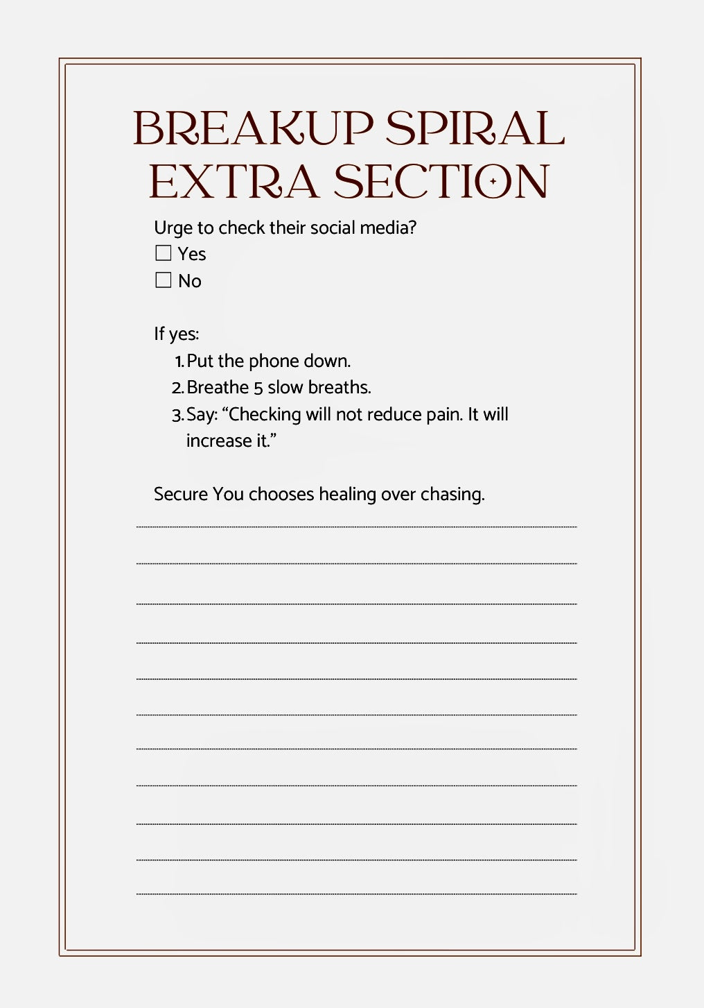 Breakup Healing Bundle