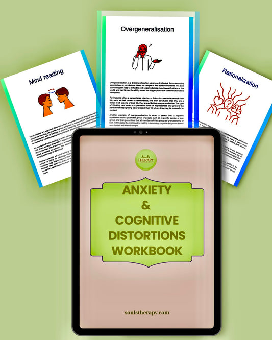 ANXIETY AND COGNITIVE DISTORTIONS WORKBOOK