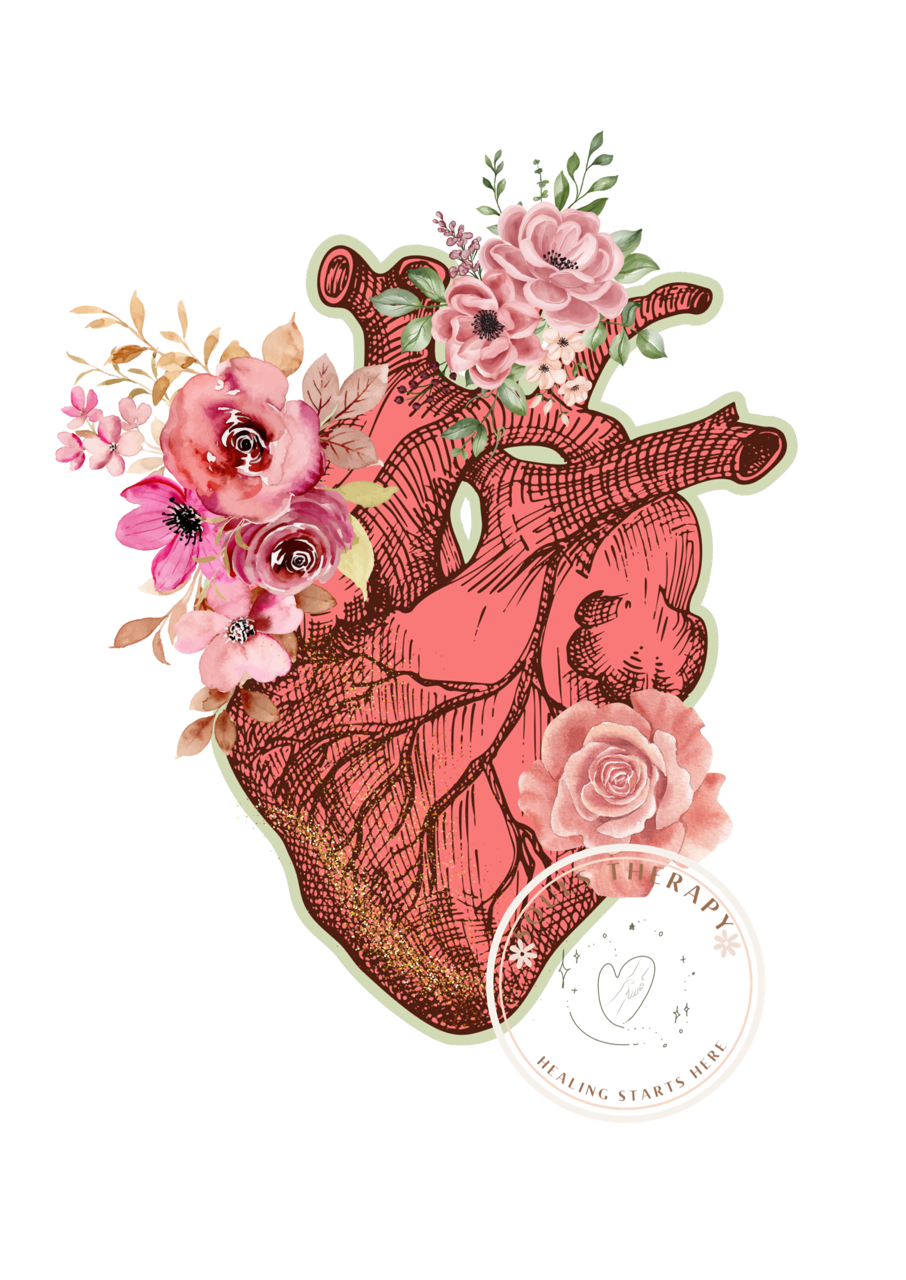 FLORAL HEART POSTER